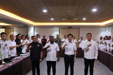Bupati Tungari Buka Rapat Timpora Sangihe 2025