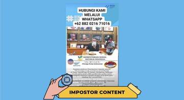 Hoaks Bantuan untuk TKI dari BP2MI melalui Whatsapp