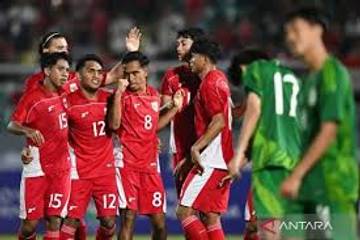 Indonesia menang telak 5-0 atas Makau