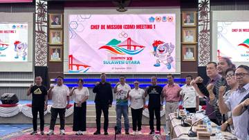  PORPROV XII Sulut Dimulai dengan CDM di Manado