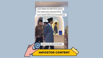 Hoaks, Paket Umroh Gratis dari Kementerian Agama 