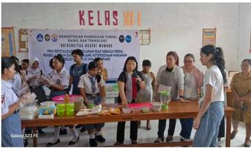 PKM Unima Latih  Siswa SMA Likupang  Berwirausaha Ikan