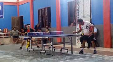 Pertandingan Tenis Meja di PTM Harmony Pinaling