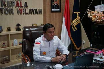 Kemenkum Sulut Mengikuti Talkshow yang Diselenggarakan Itjen Kemenkum