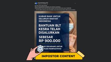 Hoaks Tautan Pendaftaran Bantuan Langsung Tunai Kesra 2025
