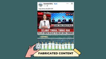 Hoaks FIFA dan AFC Banned Timnas Irak