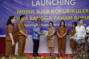 BI Sulut-Pemkot Tomohon Luncurkan Modul Kokurikuler CBP Rupiah 