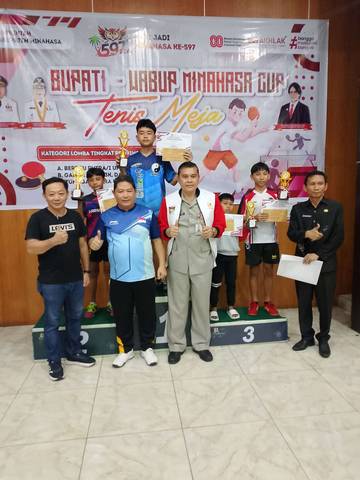 Atlet Muda PTM Harmony Borong Piala Minahasa Cup