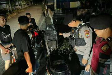 Sat Samapta Polres Bolsel Laksanakan Patroli KRYD