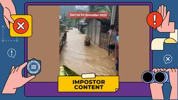 Hoaks Harimau Masuk Pemukiman Warga Saat Banjir Sibolga