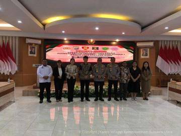 Seminar Hukum Polda Sulut, Kemenkum Sulut Menjadi Pemateri