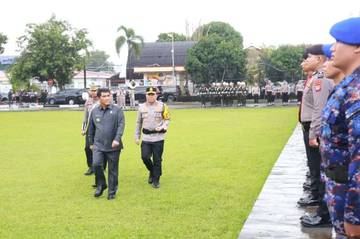 Gelar Pasukan Operasi Kepolisian Terpusat Lilin Samrat 2025