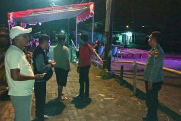Polsek Tuminting Bubarkan Pesta Miras di Sindulang