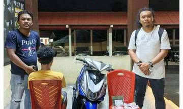 Resmob Polres Kotamobagu Amankan Terduga Pelaku Pencurian 