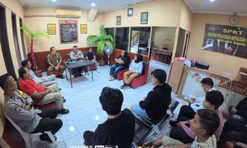 Polsek Sario Mediasi Pihak Bertikai Lorong Kapal Sandar