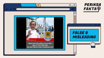 Hoaks Bahlil Minta PLN Menaikkan Tarif Token Listrik