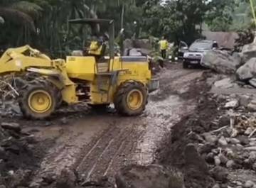 Bencana Siau, BPJN Sulut Tambah Alat Berat