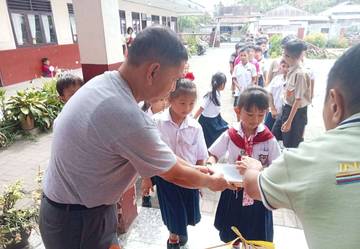 SD-SMP Advent Langowan Uji Intelegensia Penerima MBG