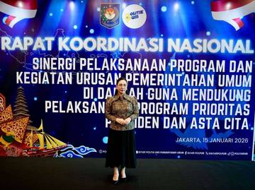Wabup Minahasa Hadiri Rakornas Sinergi Program Nasional Daerah