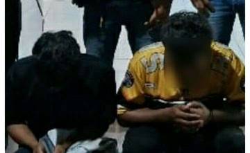 Bawa Samurai saat Keributan, di Amankan Tim Resmob