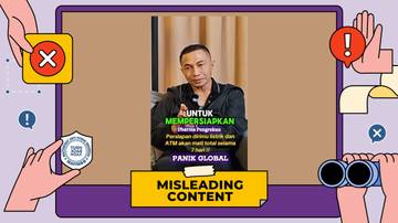 Hoaks Listrik dan ATM Bakal Mati 7 Hari