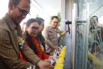 Kapolres Minahasa Apresiasi Peresmian BNI KCP Langowan