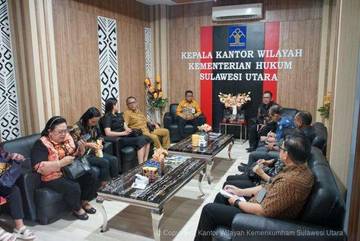 Kemenkum Sulut Terima Kunjungan DPRD Kabupaten Kepulauan Sitaro