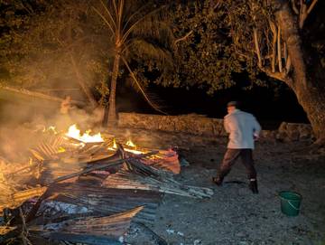 Kebakaran Rumah di Desa Tumpaan Tanpa Korban Jiwa