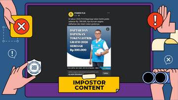  [Hoaks!] Tautan Token Listrik Gratis 2026 dari PLN 