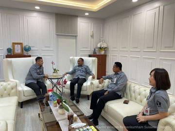 Perkuat Sinergi, Kemenkum Sulut Sambangi Ditjen KI