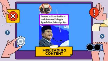Prabowo Jual Laut dan Hutan Aceh-Sumatra ke Inggris