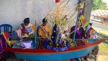 Kue Tamo, Simbol Syukur Pesta Adat Tulude