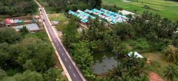 Jalan Daerah Tombulang Pantai- Tuntulow Utara Selesai Dikerjakan