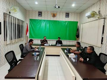 Bupati Lasena Ikuti Rapat Bersama Forkopimda Boltara