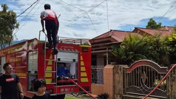 Rumah Warga Sendangan Selatan Terbakar, Kerugian Rp100 Juta