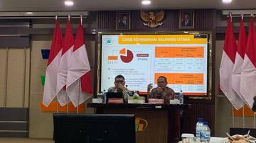 Harga Pangan Tekan Garis Kemiskinan Sulawesi Utara