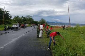 Kodim 1302 Minahasa Dukung Gerakan Indonesia Asri Serentak