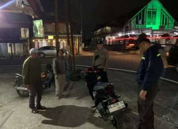 Polsek Kawangkoan Tingkatkan Patroli Malam Jaga Keamanan Wilayah