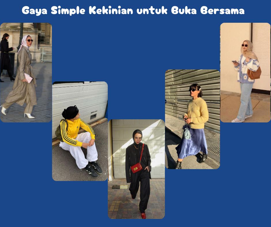 Beberapa Ide Gaya Simple Kekinian Untuk Buka Bersama