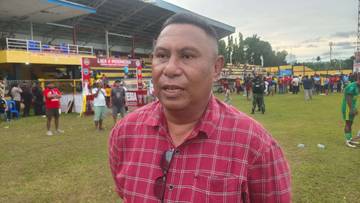 Ketua Asprov PSSI Apresiasi Sportivitas Suporter di Manokwari