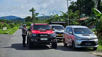 Polisi Bintuni Amankan Puluhan Kendaraan Melanggar Lalu Lintas