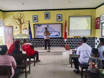 Polsek Babo Sosialisasi Bahaya Narkoba di SMA Tofoi