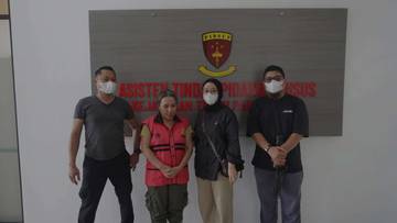 Tim Tabur Ciduk DPO Korupsi  Jalan Maluku di Manokwari