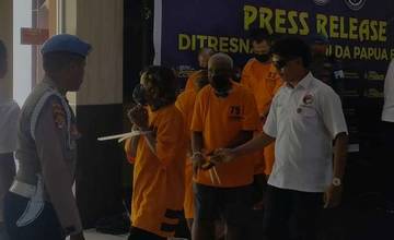 Pria Parubaya Diciduk Polisi, Bawa 0,84 Kg Ganja