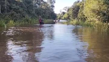 Butuh Perhatian, Jalan Penghubung Bintuni-Fakfak Jadi Langganan Banjir