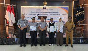 Kanwil Kemenkum Pabar Tetapkan Standar Pelayanan Hukum