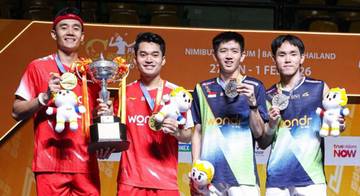 Indonesia Borong 4 Gelar Juara Thailand Masters 2026