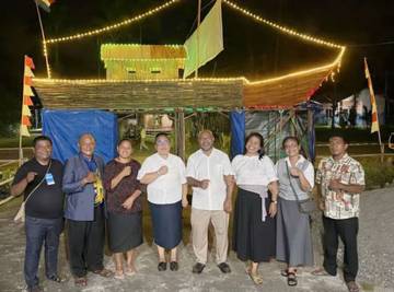 Lomba Hias Gapura Perahu Hias Warnai HUT PI