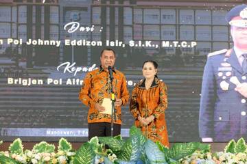 Kapolda Papua Barat Pimpin Ramah Tamah Pisah Sambut