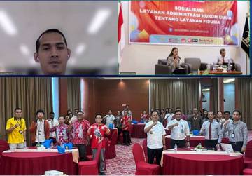 Perkuat Kepastian Hukum, Kemenkum Pabar Edukasi Jaminan Fidusia
